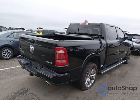 2022 Ram 1500 Laramie 4X4 5'7 Box из США, поврежденный, VIN 1C6SRFJT2NN263683